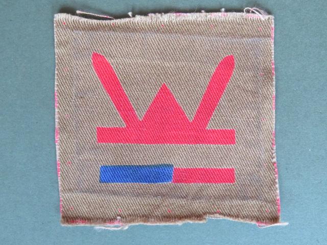 British Army WW2 53rd (Welsh) Division, Royal Engineers, Formation Sign