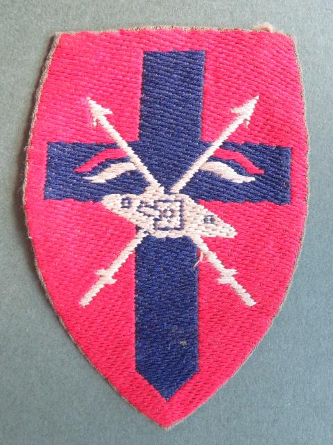 British Army Post WW2 Royal Armoured Corps B.A.O.R. Training Centre Formation Sign