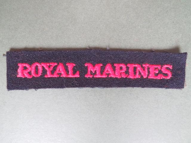 Royal Marines WW2 Shoulder Title