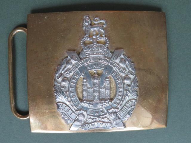 British Army Post 1953 King's Own Scottish Borderers Regiment Waist Belt Clasp