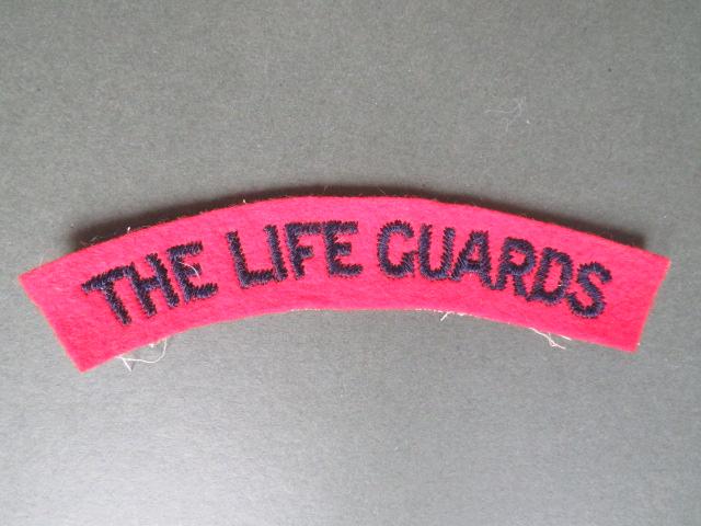 British Army WW2 The Life Guards Shoulder Title