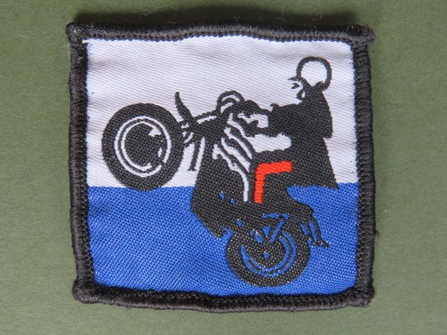 British Army Royal Signals Motorbike Display Team Flash