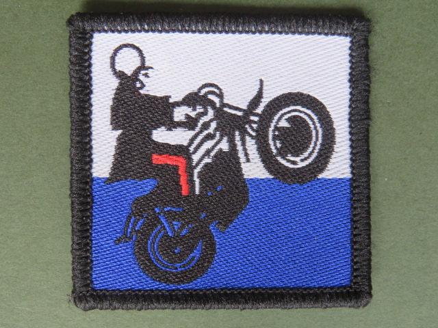 British Army Royal Signals Motorbike Display Team Flash