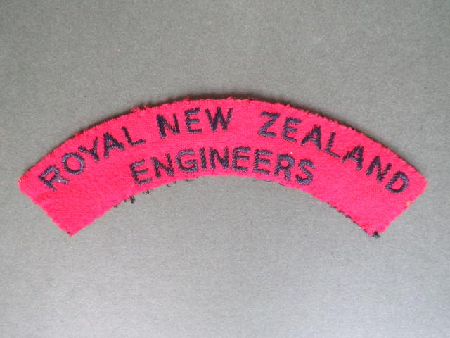 New Zealand Royal New Zealand Engineers Shoulder Title