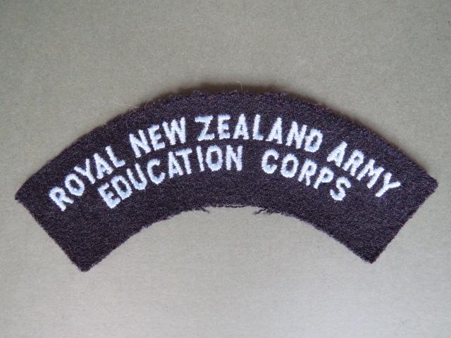 New Zealand Royal New Zealand Army Education Corps Shoulder Title