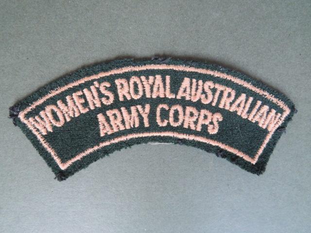 Australia Pre 1962 Women's Royal Australian Army Corps Shoulder Title