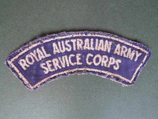 Australia Pre 1962 Royal Australian Army Service Corps Shoulder Title