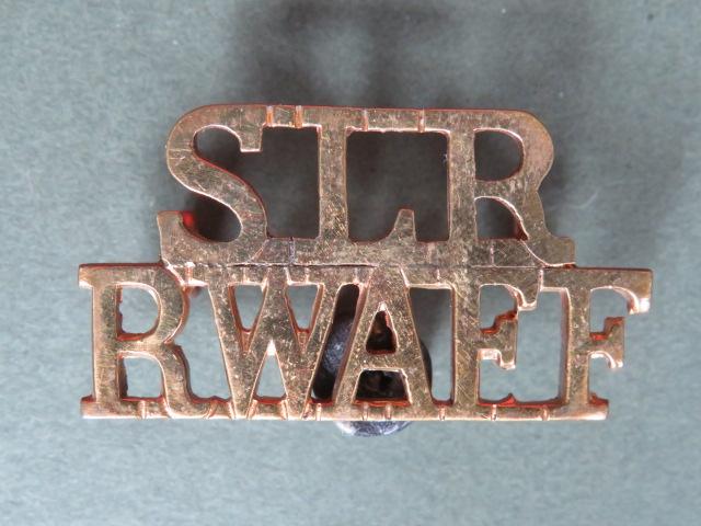 British Commonwealth Sierra Leone Regiment, Royal West African Frontier Force Shoulder Title