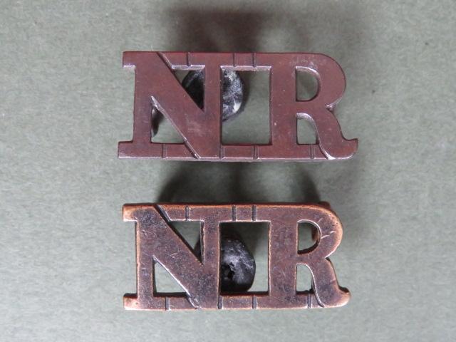 British Commonwealth Nigeria Regiment, Royal West African Frontier Force Shoulder Titles