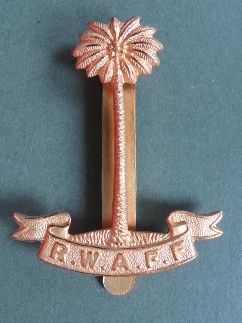 British Commonwealth Royal West African Frontier Force Officers' Cap Badge