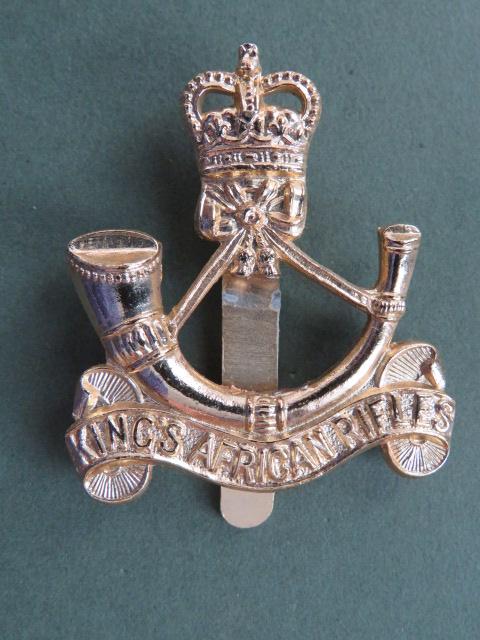British Commonwealth Post 1953 The King's African Rifles Cap Badge