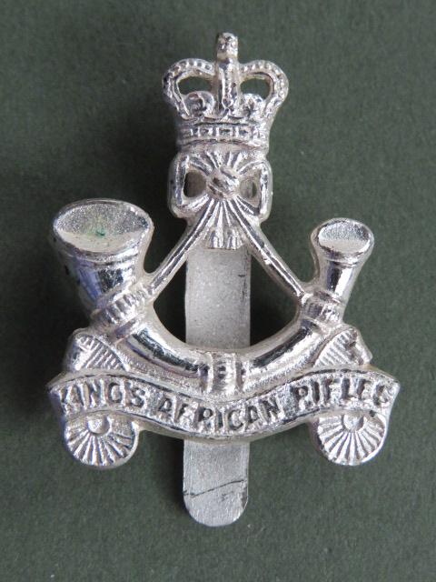 British Commonwealth Post 1953 The King's African Rifles Officers' Cap Badge