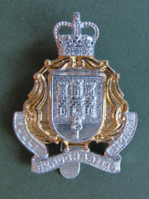 British Army Gibraltar Regiment Cap Badge