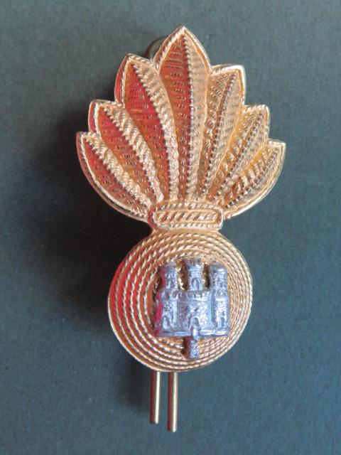 British Army Gibraltar Regiment Officers' Collar Badge