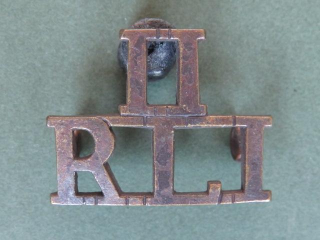 South Africa Army 1913-1932 11th Battalion, Rand Light Infantry Shoulder Title