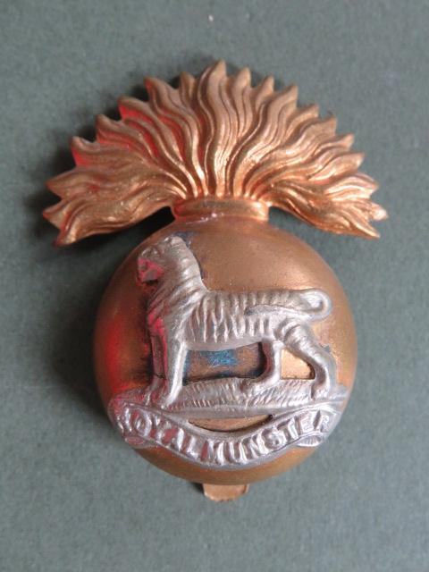 British Army The Royal Munster Fusiliers Cap Badge