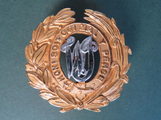 British Commonwealth West India Regiment Officers, Helmet / Pagri Badge