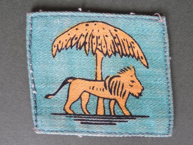 British Army Singapore District Formation Sign
