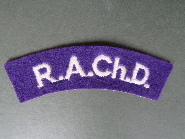 British Army 1950's Royal Army Chaplains Department Shoulder Title