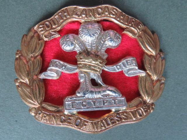 British Army The Prince of Wales's Volunteers (South Lancashire) Cap Badge