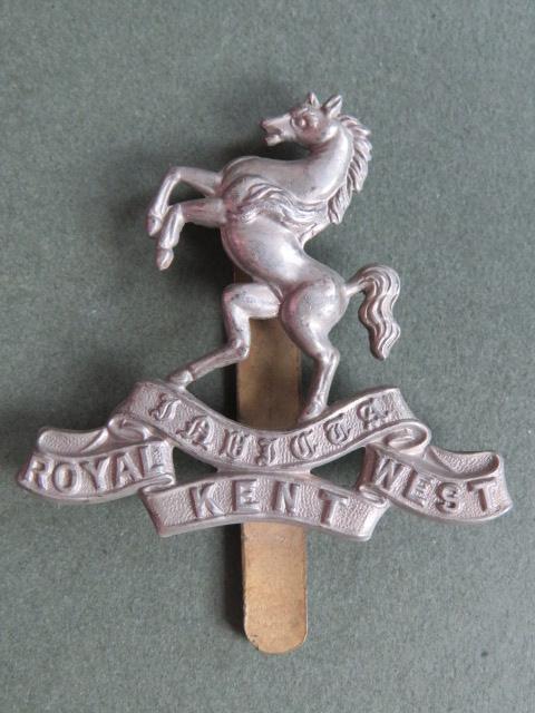 British Army The Royal West Kent Regiment Cap Badge