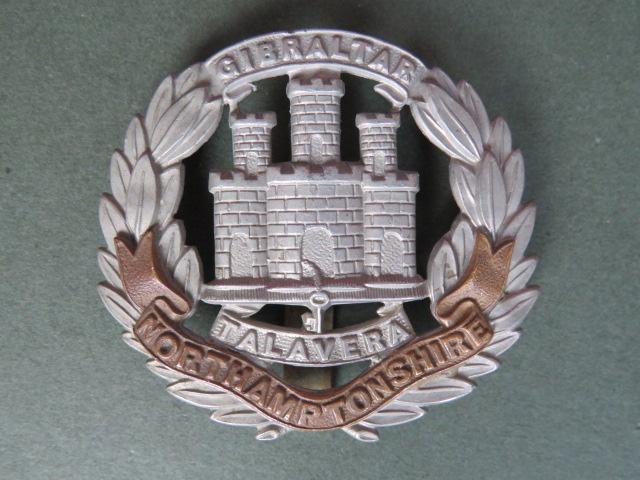 British Army The Northamptonshire Regiment Cap Badge