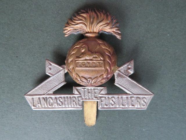 British Army The Lancashire Fusiliers Cap Badge