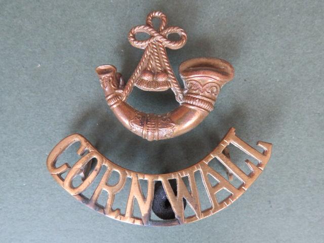 British Army The Duke of Cornwall's Light Infantry Shoulder Title