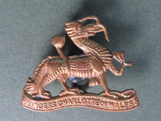 British Army Royal Berkshire Regiment (Princess Charlotte of Wales's) Post 1901 Collar Badge