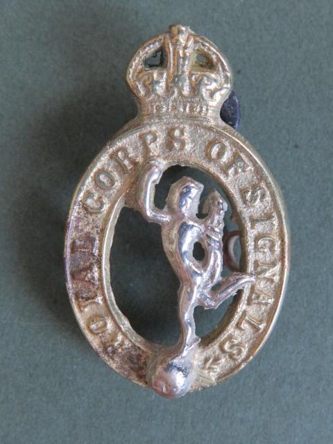 British Army, Pre 1946 Royal Signals Collar Badge