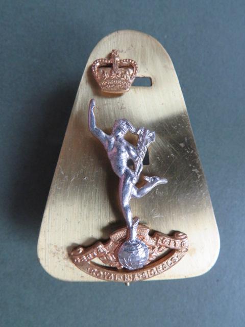 New Zealand Army Royal N.Z. Corps of Signals Post 1953 Cap Badge