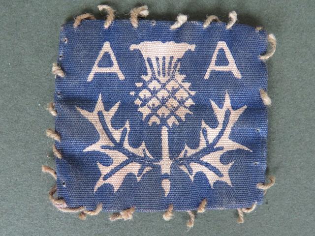 British Army WW2 Royal Artillery 3rd Anti-Aircraft Division Formation Sign
