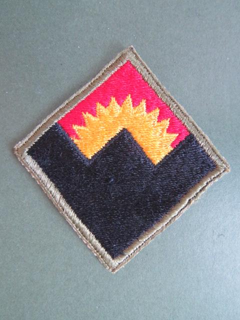 USA Army WW2 Western Defence Command Arm Patch