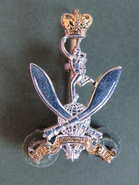 British Army Queen's Gurkha Signals Cap Badge