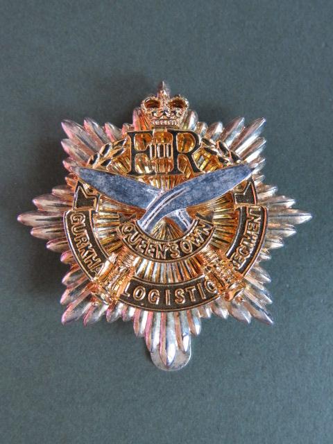 British Army Queen's Own Gurkha Logistic Regiment Cap Badge