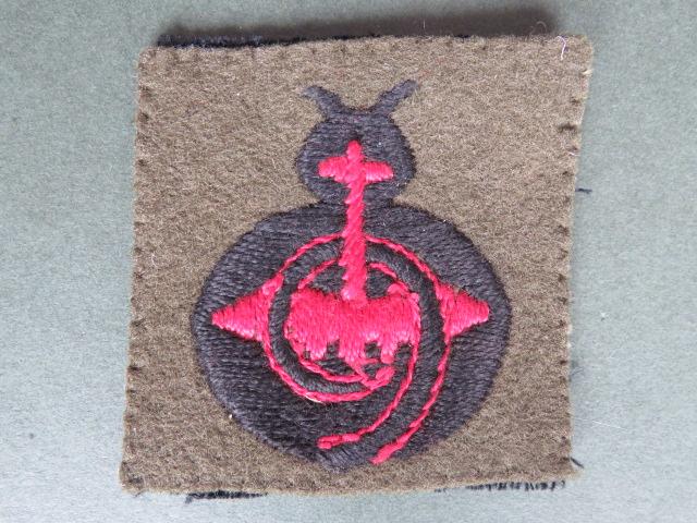 British Army WW2 Royal Artillery 9th Anti-Aircraft Division Formation Sign