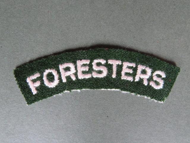 British Army Post WW2 Sherwood Foresters (Nottinghamshire and Derbyshire Regiment) Shoulder Title