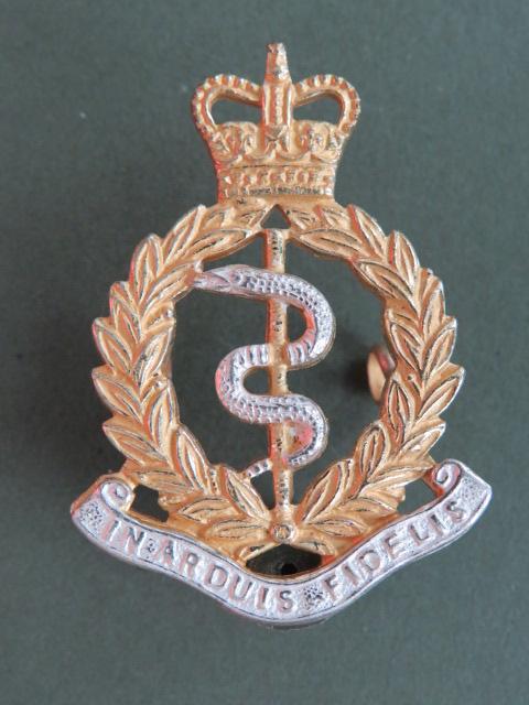 British Army Royal Army Medical Corps No1 Dress Cap Badge
