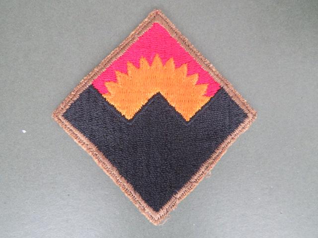 USA Army WW2 Defence Command (Western) Formation Patch