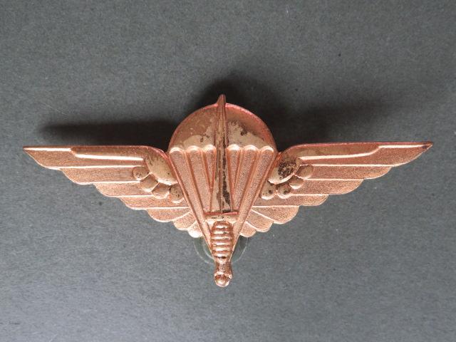 Belgium Parachute Regiment Officer's Cap Badge