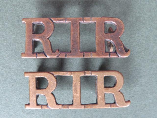 British Army The Royal Irish Regiment Shoulder Titles