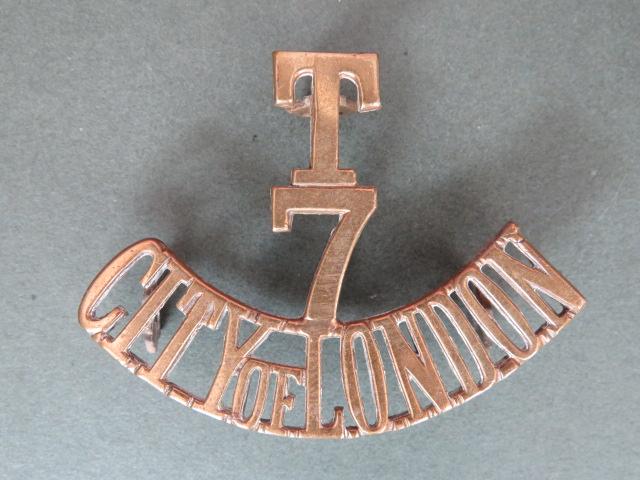 British Army 7th Territorial Battalion, The London Regiment (Post Office Rifles) Shoulder Title