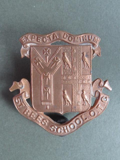 British Army St Bees School O.T.C. (Officer Training Corps) Cap Badge