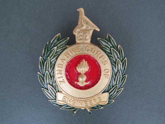 Zimbabwe Army Corps of Engineers Cap Badge