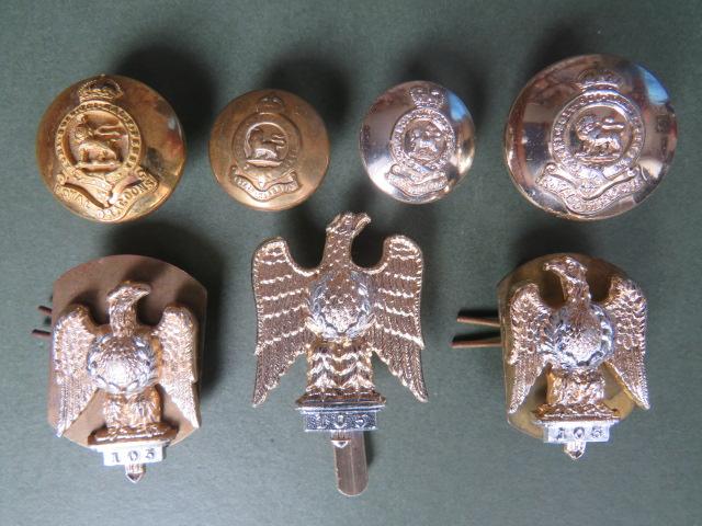 British Army The Royal Dragoons (1st Dragoons) Cap & Collar Badges & Buttons
