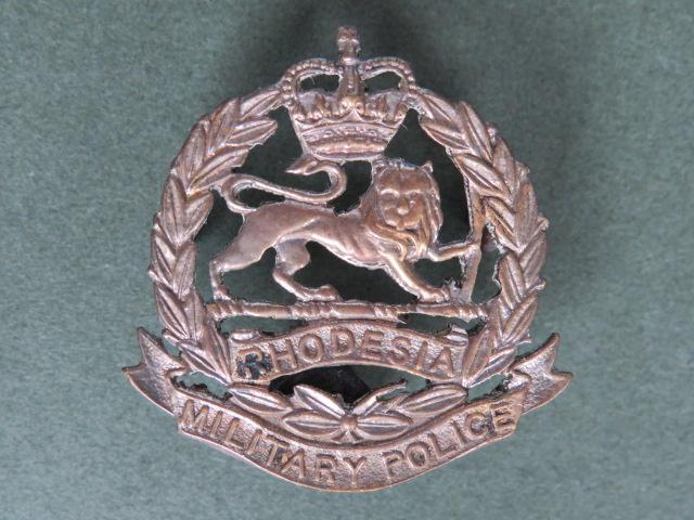 Rhodesia Army Military Police Collar Badge