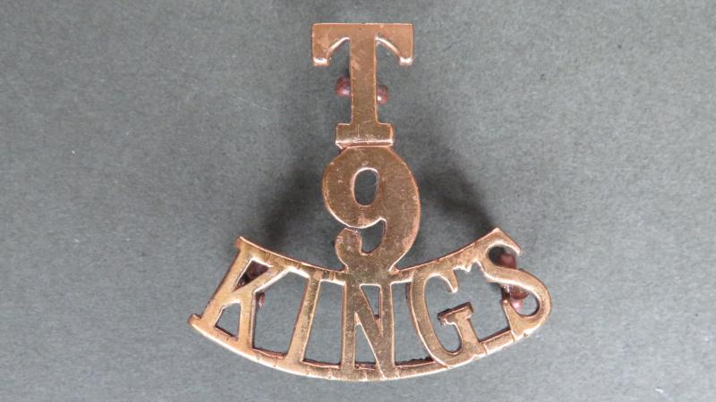 British Army The 9th The King's Regiment (Liverpool) Territorial Battalion Shoulder Title