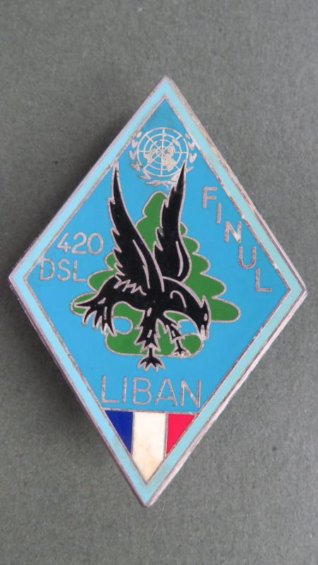 France Army 420e BPCS (Command & Support Airborne Battalion) Pocket Crest