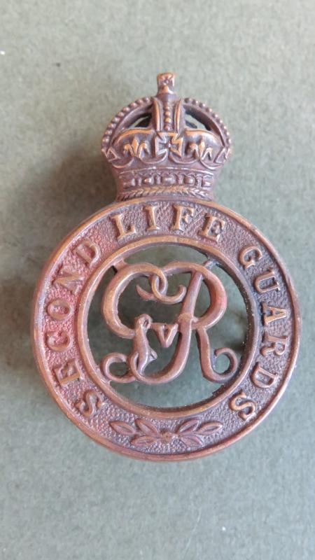 British Army GVR The Second Life Guards Officers' Cap Badge