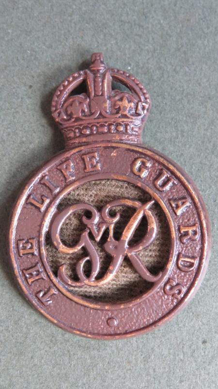 British Army GVIR The Life Guards Officers' Cap Badge